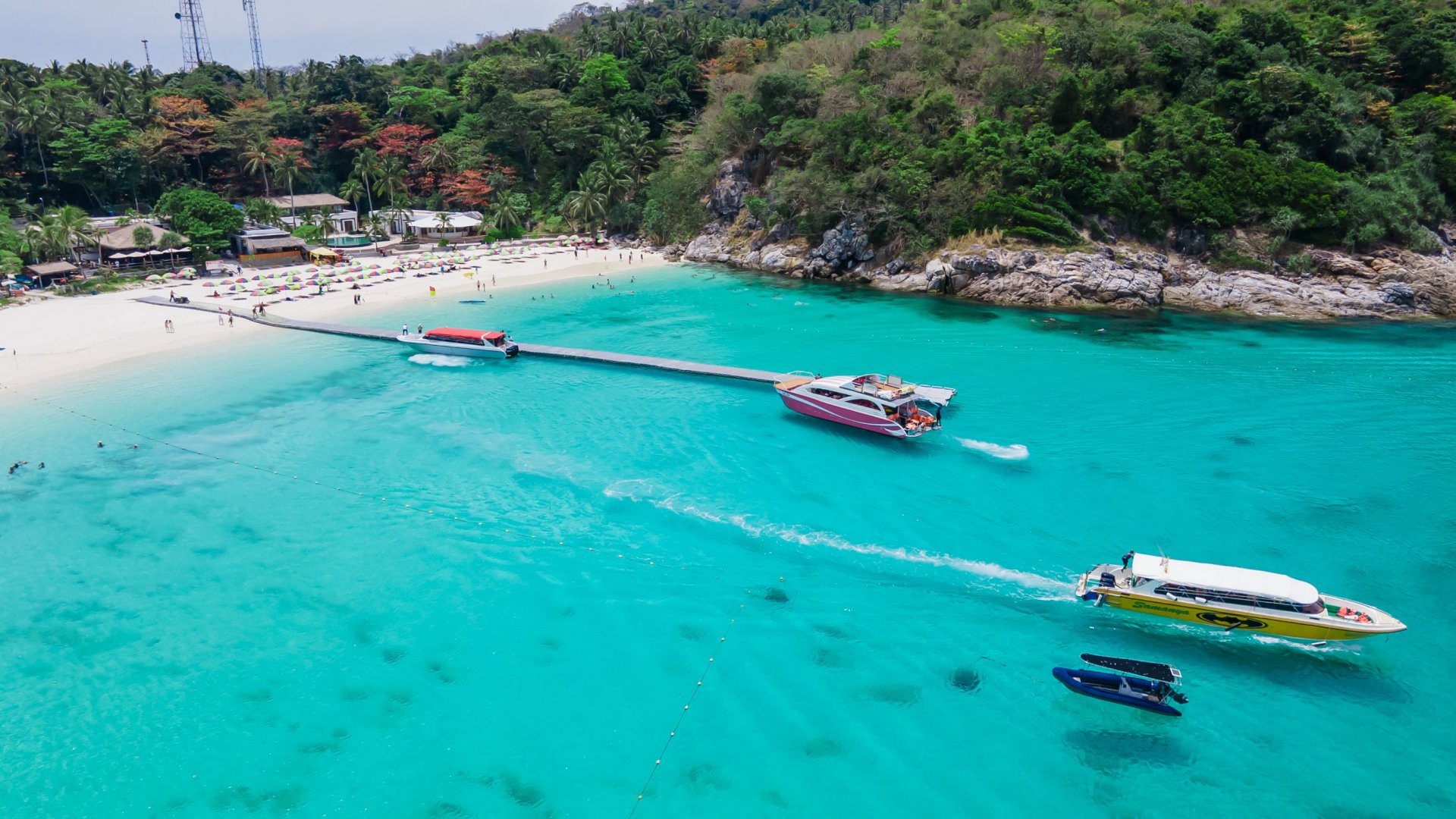 One Day Trip By Speed Boat  (Racha + Coral Island) 