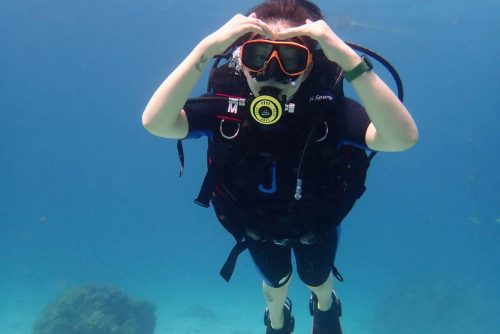 diving